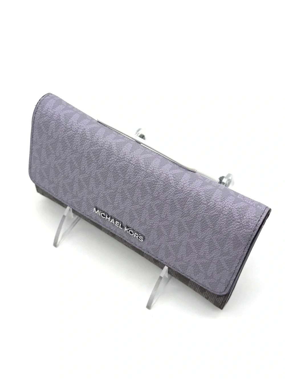 Michael Kors Large Jet Set Travel Trifold Wallet - Lilac